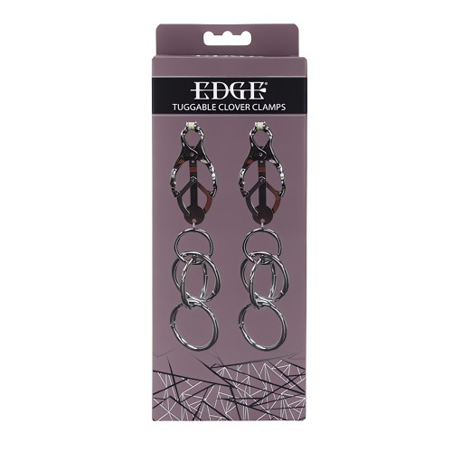Edge Tuggable Clover Clamps - Silver