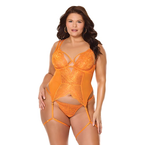 Mango Obsession Bustier - Orange
