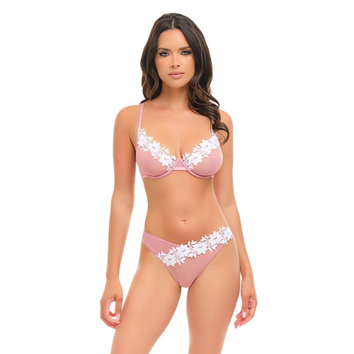 Glinda Mesh Set - Pink & White
