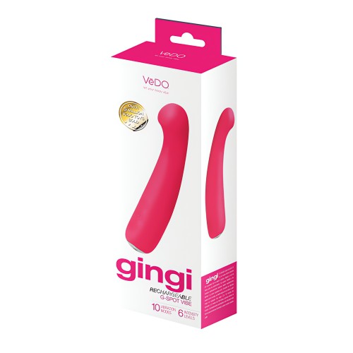 VeDO Gingi Plug Recargable para Punto G - Rosa