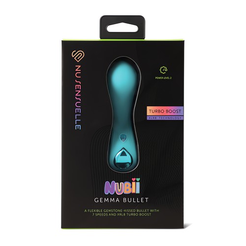 Nu Sensuelle Gemma Nubii Turbo Bullet - Blue