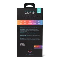 Nu Sensuelle Adore XRL8 Wand w/Heat - Black