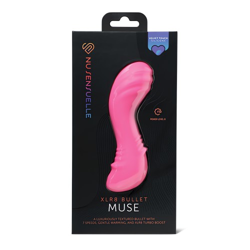 Nu Sensuelle Muse XLR8 Bullet con Calor - Rosa