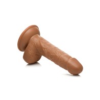 Curve Toys Fantasy Jock Baseball Brian 7" Dildo - Tan