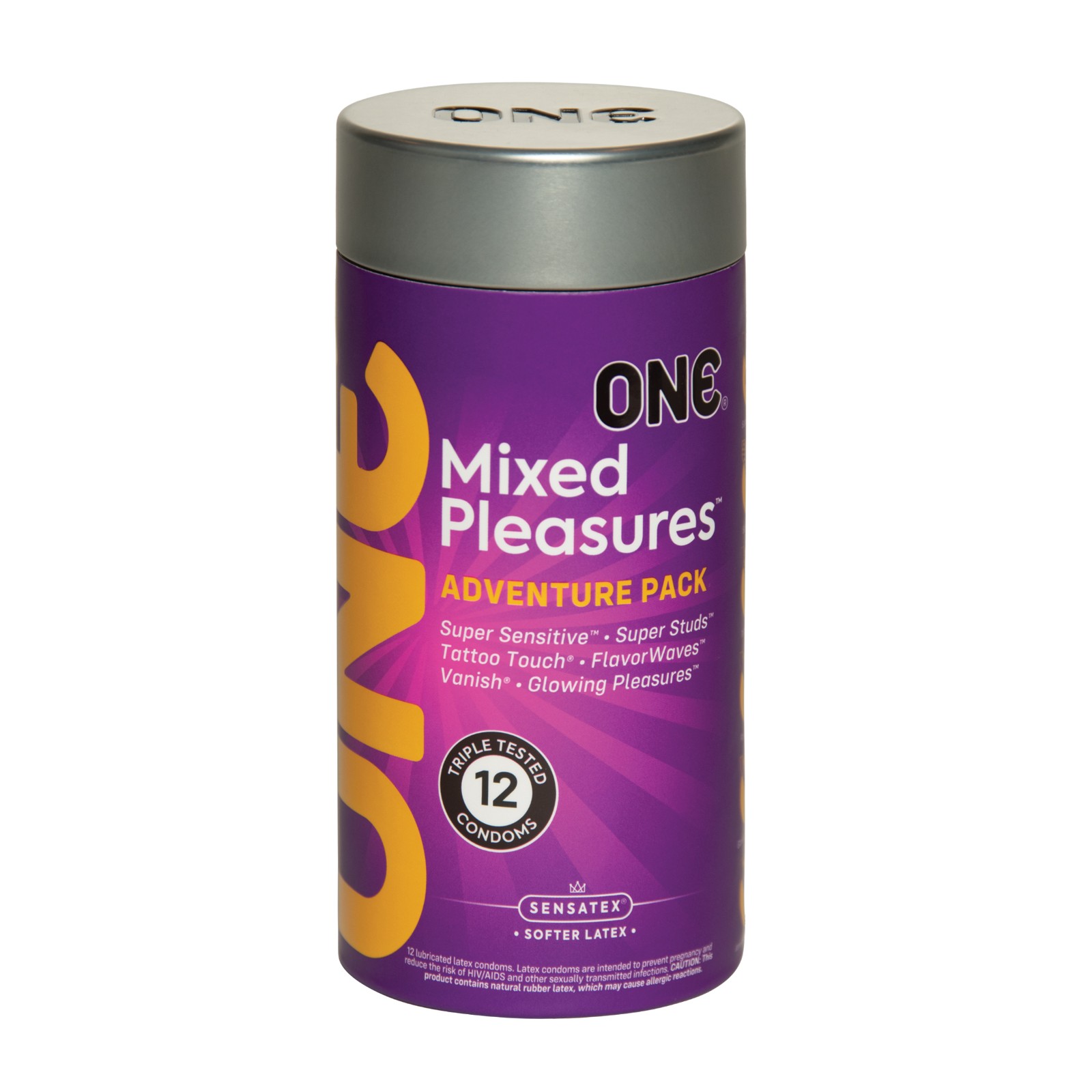 One Mixed Pleasures Condoms Jar One Mixed Pleasures Condoms Jar