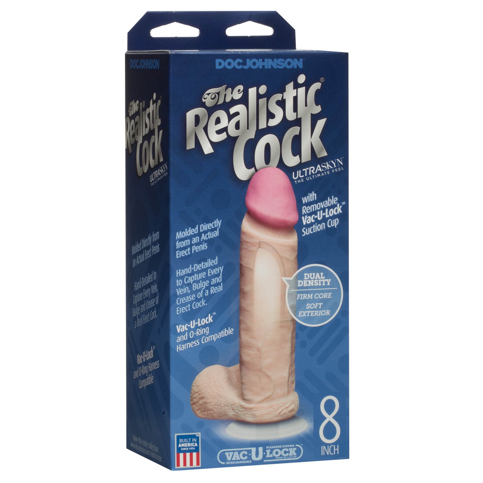Pene Realista Ultraskyn de 8 Pulgadas con Testículos Pene Realista Ultraskyn de 8 Pulgadas con Testículos