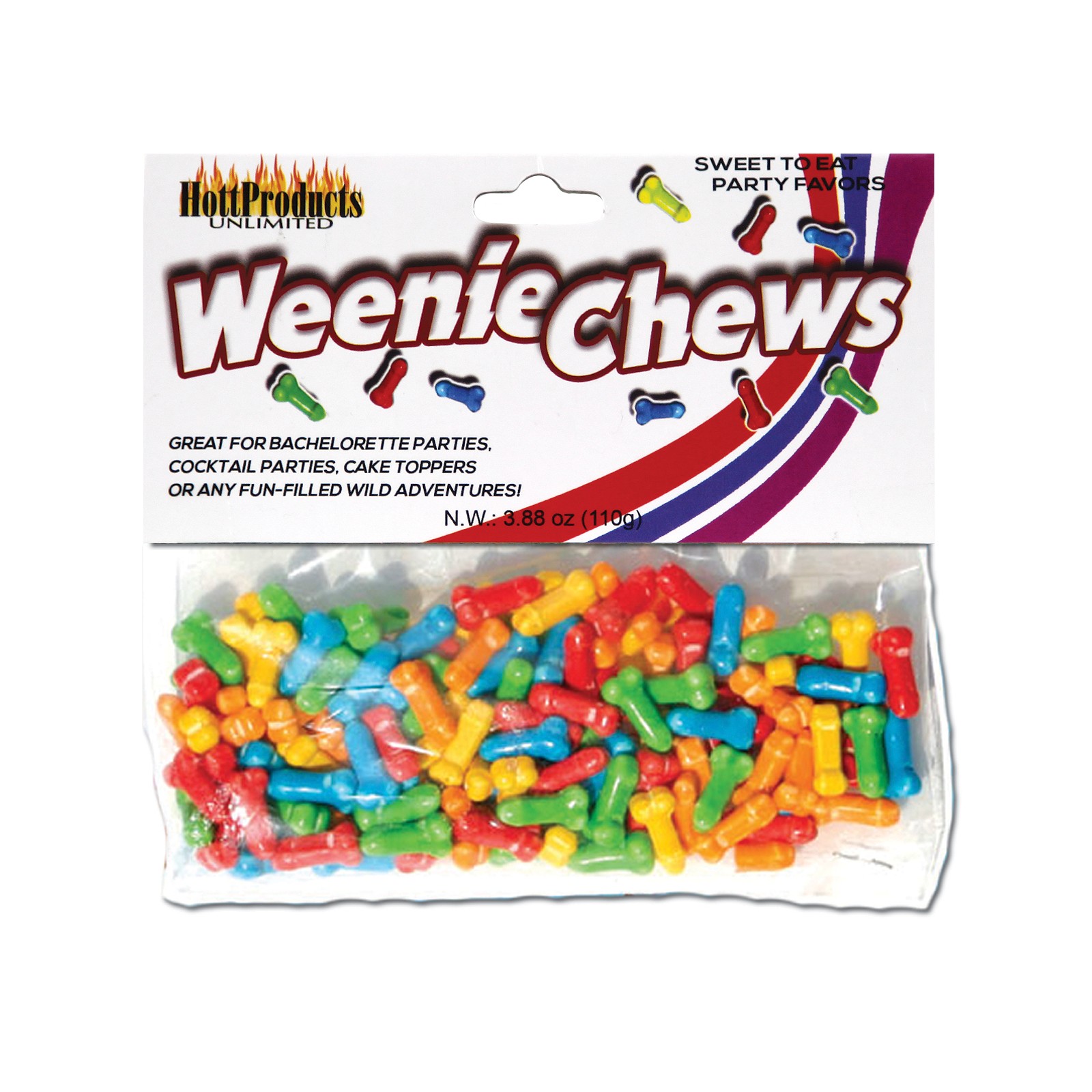 Weenie Chews Assorted Flavors Candy Pack Weenie Chews Assorted Flavors Candy Pack