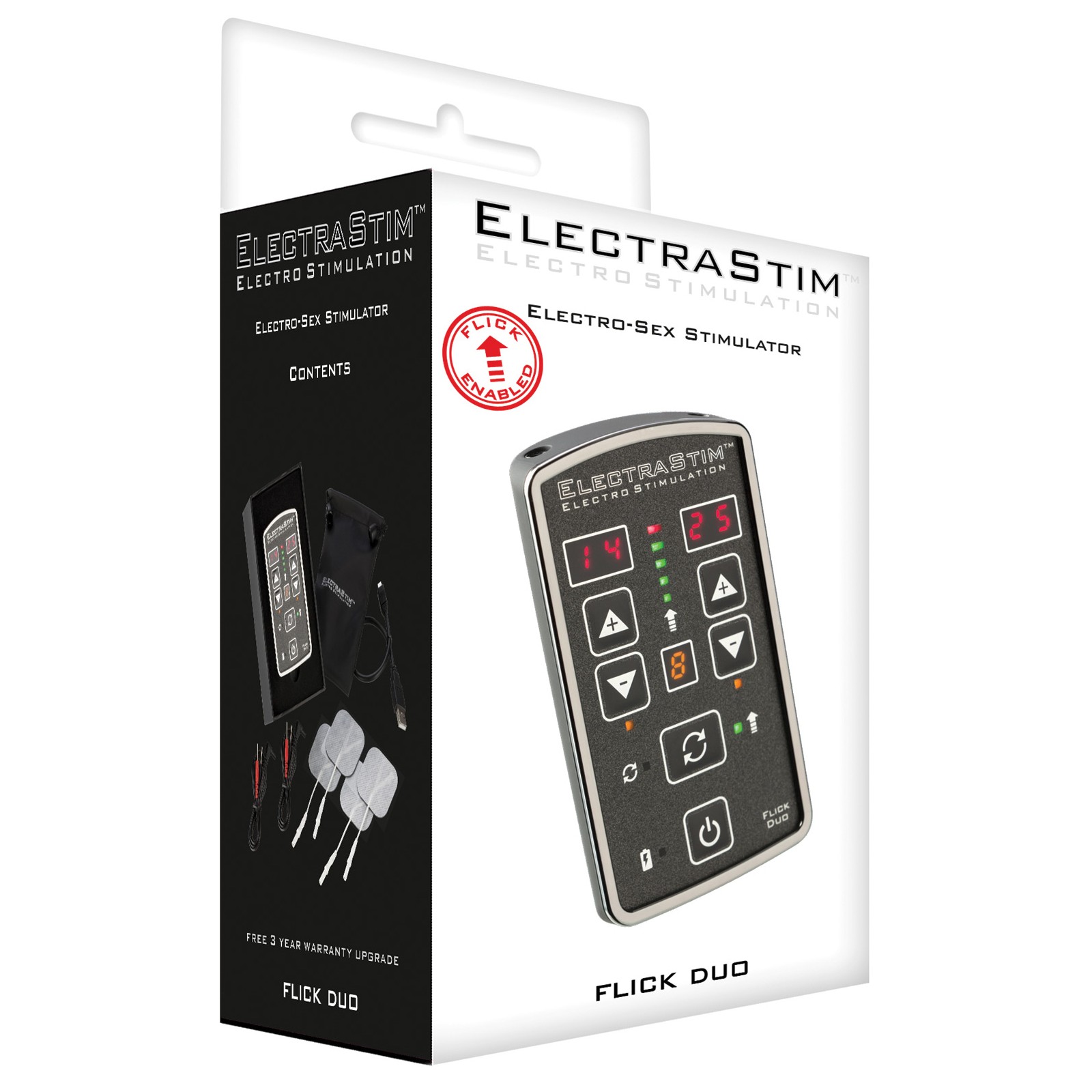 ElectraStim Flick Duo EM80-E Stimulator Pack ElectraStim Flick Duo EM80-E Stimulator Pack