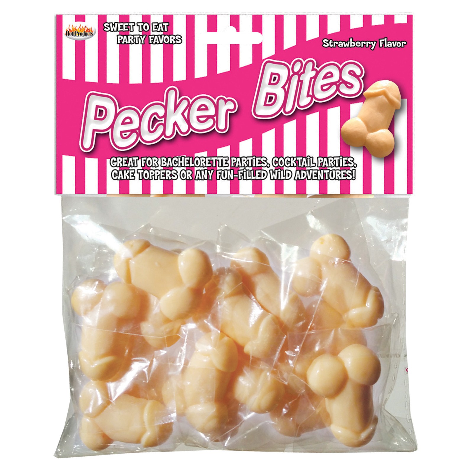 Pecker Bites Strawberry Flavor Pecker Bites Strawberry Flavor