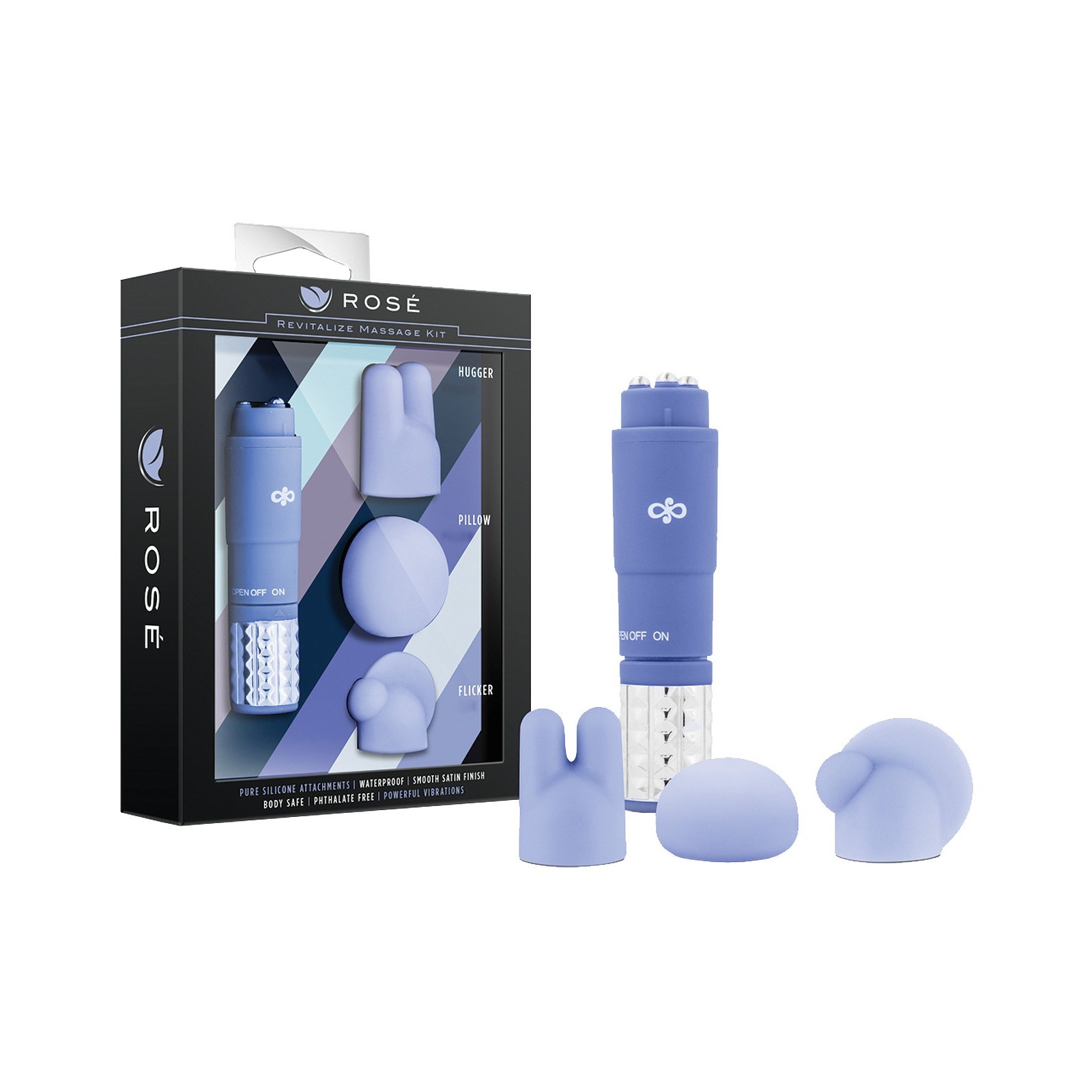 Blush Rose Revitalize Massage Kit - Periwinkle Blush Rose Revitalize Massage Kit - Periwinkle