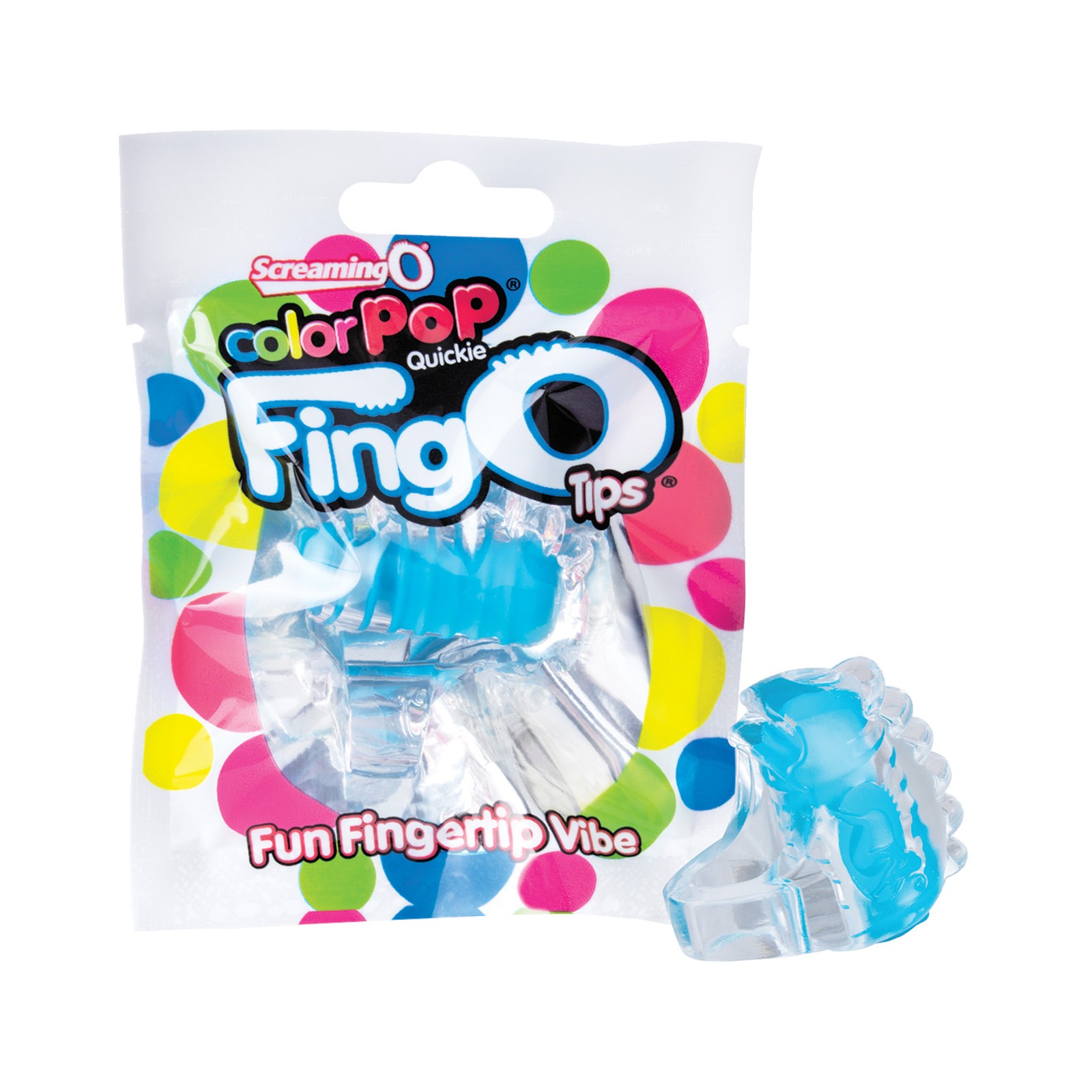 Screaming O Color Pop FingO Tip - Azul Screaming O Color Pop FingO Tip - Azul