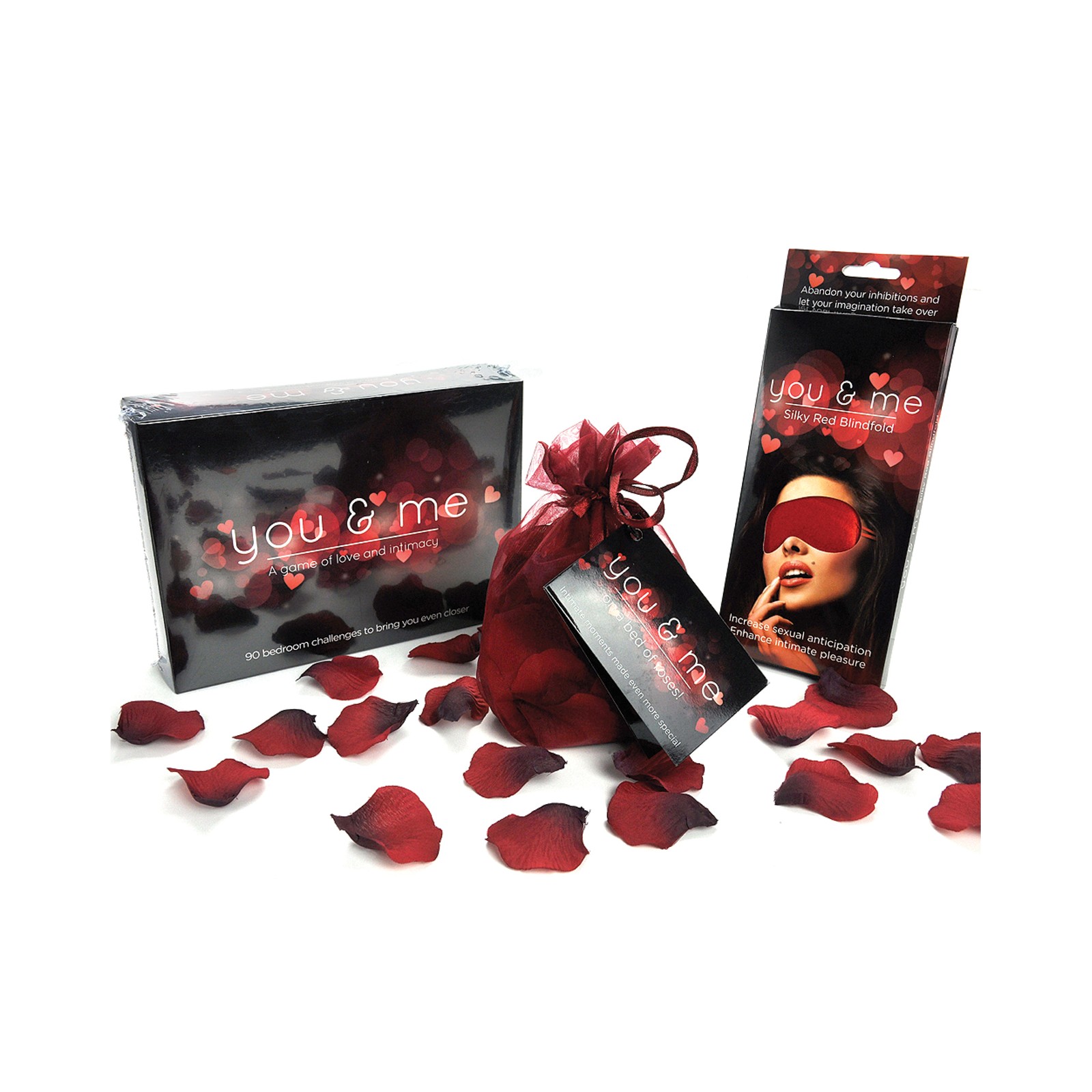 Kit de 3 Piezas You & Me para Exploración Romántica Kit de 3 Piezas You & Me para Exploración Romántica