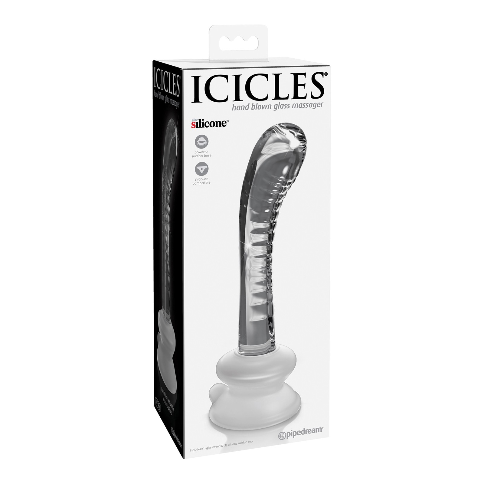 Icicles No. 88 Hand Blown Glass G-Spot Massager Icicles No. 88 Hand Blown Glass G-Spot Massager