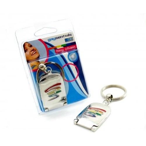 Gaysentials Mirror Key Chain