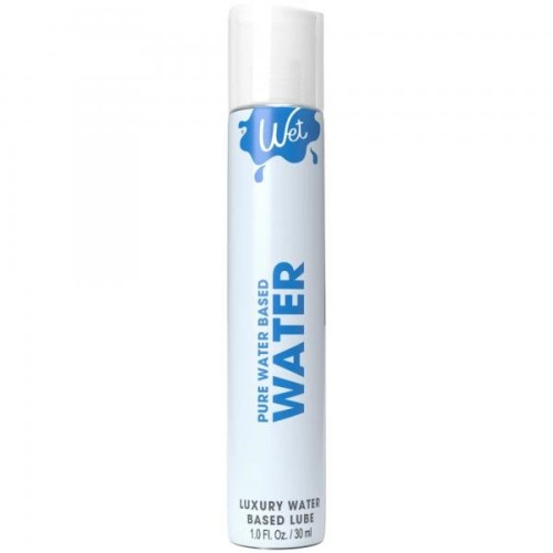 Wet Water Based Personal Lubricant 1 Oz