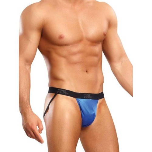 Jock Satin Lycra Royal Blue for Comfort and Style