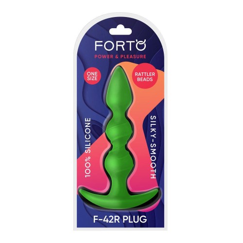 F-42R Rattler Spiral Beads Plug Green
