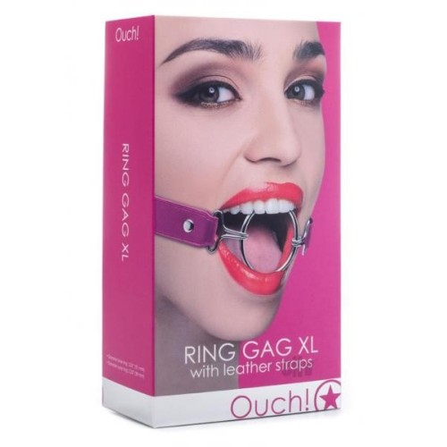 Ouch! Ring Gag XL - Premium BDSM Accessory
