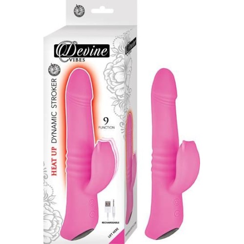 Devine Vibes Heat Up Dynamic Stroker Vibrator
