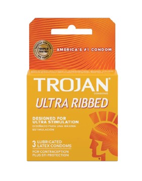Ribbed Studded Condoms