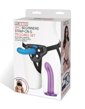 Harness w/ Dildo & Dong - Kits & Sets
